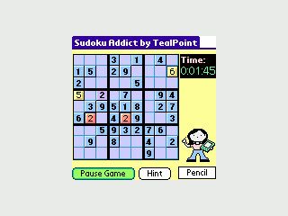 Sudoku Vairante für PDAs mit Palm OS
