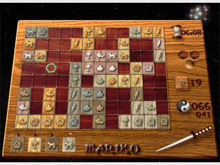 Mariko3D ist ein gut gestaltetes, taktisches  Brettspiel, das an Domino erinnert