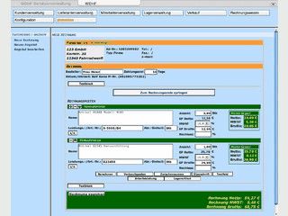 Webbasierte Faktura mit Artikelverwaltung, Kassenbuch usw.