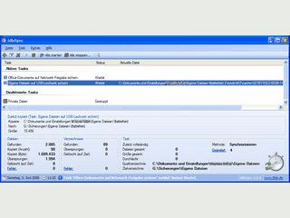 Sichert in Ruhezeiten Ihres Computers automatisch Ihre Daten.