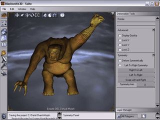 Software zur Erstellung und Bearbeitung von 3D Modellen und Charakteren