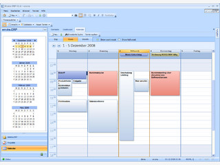 Rechnungslegung, Mahnwesen, Lieferscheine, Kundenverwaltung und Kalender.