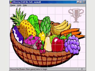 Puzzlespiel bei dem Sie eigene Bilder verwenden knnen.