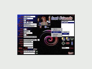 Adressverwaltung f�r Internetkontakte mit Abfrage des Onlinestatus.