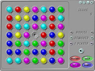 Ein einfaches Denkspiel das an Solitaire erinnert.