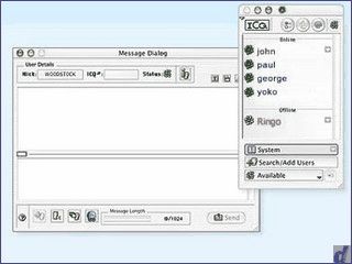 ICQ for Mac erlaubt es Ihnen mit Ihren Freunden zu chatten.