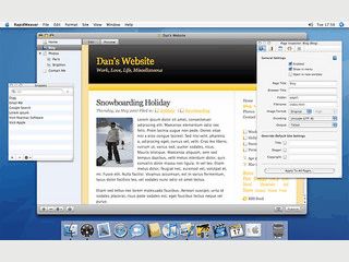 WYSIWYG HTML Editor mit einfachem Vorlagensystem.