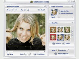 Auf sehr bequeme Art Icons fr Windows und Instant Messenger erstellen.