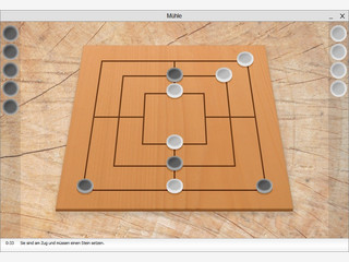 Umsetzung des bekannten Brettspiels Mhle.