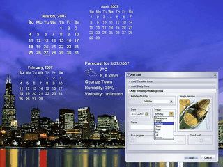 Mehrsprachiger Kalender und Terminplaner fr den Windows Desktop.