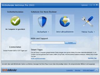 Unaufflliger, proaktiver Hintergrundschutz inkl. Bitdefender Safepay