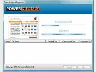 Verspricht, MS PowerPoint Dateien um bis zu 95% zu komprimieren.
