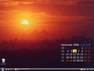 Desktopkalender, Wallpaper-Manager mit Bildschirmschoner und weitere Tools.