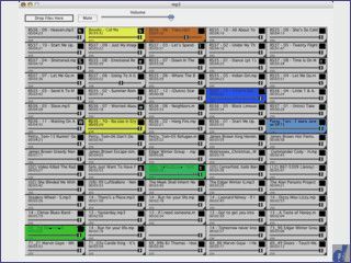 Bis zu 75 Audio-Dateien lassen sich per Mausklick abspielen.