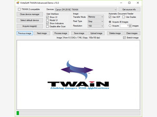 Einfache Verbindung von TWAIN Scanner oder Kamera zu Ihrem .NET Programm.