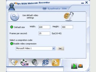 Zeichnet Videos des MSN Messengers auf.