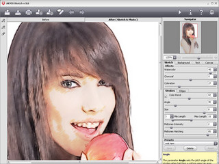 AKVIS Sketch wandelt Fotos in realistische Zeichnungen und Aquarellbilder um
