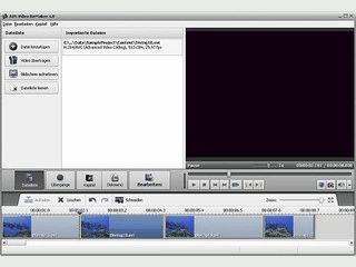 Szeneneditor fr MPEG Videos.