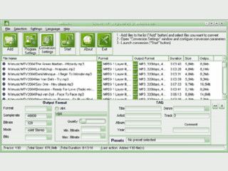 Einfache nderung der Bitrate von MP3 Dateien via Kontextmen