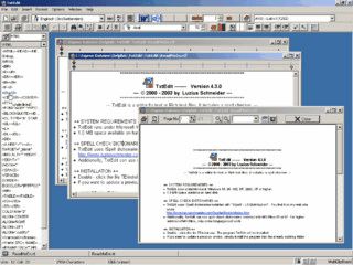 TxtEdit ist ein Textbearbeitungsprogramm fr Text- oder Richtextdateien.