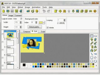 Software zum komfortablen Erstellen von animierten GIF-Dateien.