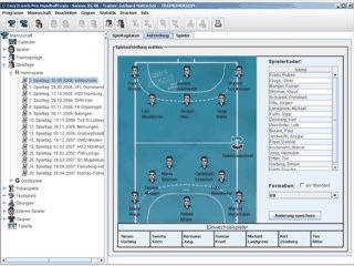 Trainersoftware rund um den Handball fr Training, Spiel und Organisation.