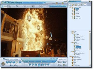 Player fr Videos und DVDs mit Echtzeit-Effekten.