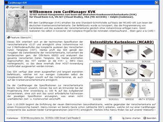 ActiveX Tool zum Auslesen von Krankenversichertenkarten.