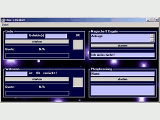Prophezeiungs-, Wahnsinns-, und Liebesorakel