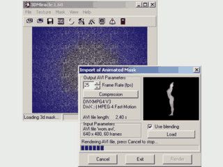 Software zur Erstellung von stillen oder animierten Stereogrammen.