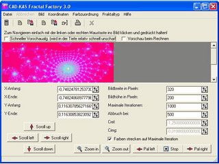 Fantastische fraktale Grafiken erstellen.