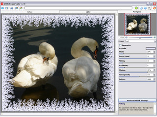 Digitalfotos mit schnen Bilderrahmen aufwerten. Stand-Alone und Plugin-Version.