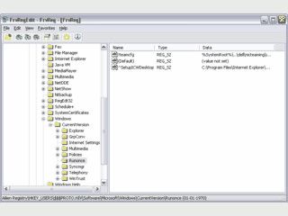 Alien Registry Viewer ist ein Betrachter und Editor fr Stand-Alone REG und DAT