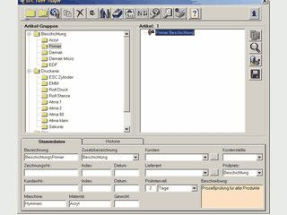 Software fr die statistische Prozekontrolle (SPC).