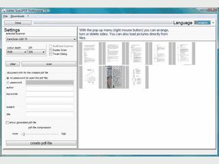 Dokumente vom Scanner direkt als PDF-Datei speichern.