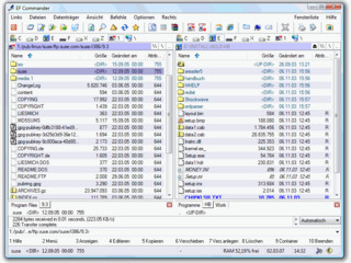 Dateimanager mit Archiv-Unterstü;tzung, FTP/SFTP/SCP-Client und viel mehr.