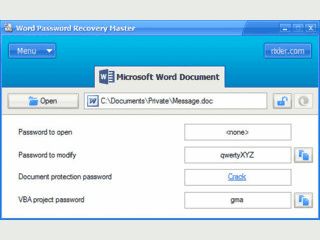 Entfernt die Passwrter von MS Word Dateien der Versionen 97 bis 2003