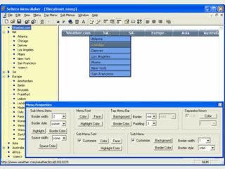 Gutes Tool zum erstellen von DHTML Mene fr Ihre Webseiten.