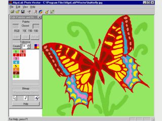 Gerasterte Bilder lassen sich in Vectorgrafiken umwandeln.