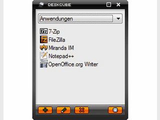 Etwas unausgeifter Launcher fr Programme und Verknpfungen.