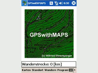 GPS Navigation zum Wandern mit eigenen Karten im Rasterformat