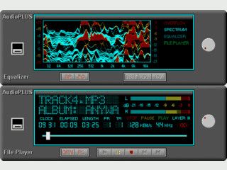 Audio Player mit integriertem Equalizer und Spectrum Analyzer