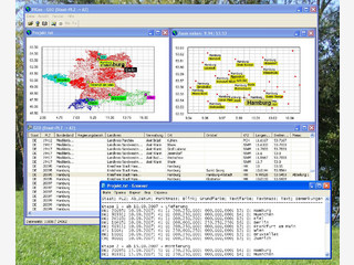 Datenbank mit Geodaten fr D-A-CH sowie Belgien.