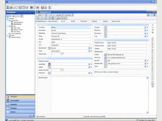 Kontaktmanagemen fr Kundendaten mit umfangreichen Zusatzfunktionen.