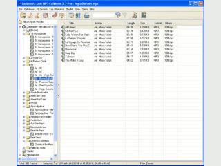 Verwaltung für MP3 Dateien mit ID3 Tag Editor, Playlistmanager und mehr.