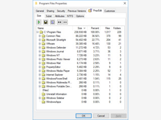 Informationen und Konfiguration fr Laufwerke via Kontextmen.