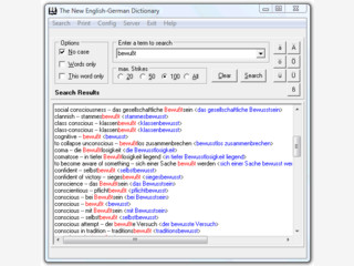Zweisprachiges Wrterbuch zur bersetzung in beide Richtungen.