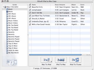 Kopiert Dateien zwischen iPod, iPhone und Mac in alle Richtungen. 