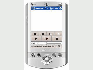 Komfortable Software die aus dem PDA ein Diktiergert macht.