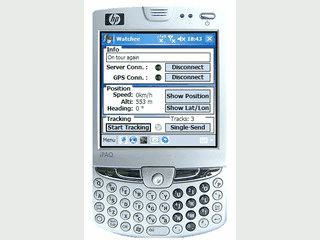 Live-Tracking Software fr PDAs und Handy mit Windows Mobile